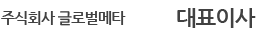 주식회사 글로벌메타 대표이사